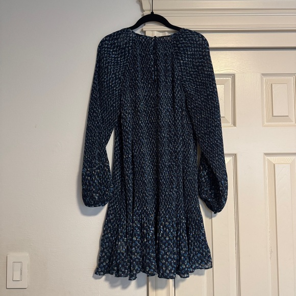 NWT Madewell Crinkled Georgette Mini Dress in Floral - Picture 3 of 6